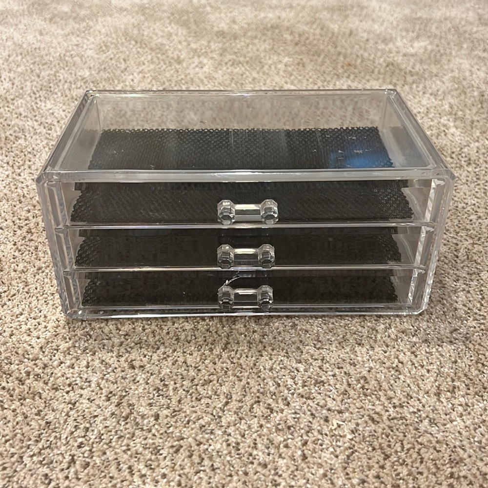 Acrylic drawer set